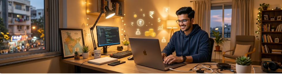 ঘরে বসে ইনকাম করুন: Freelancing শেখার সহজ উপায়